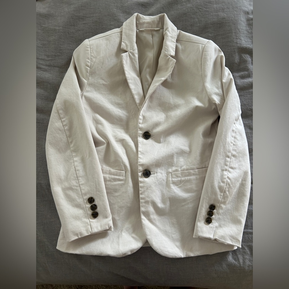 Cat & Jack Boys Beige Blazer